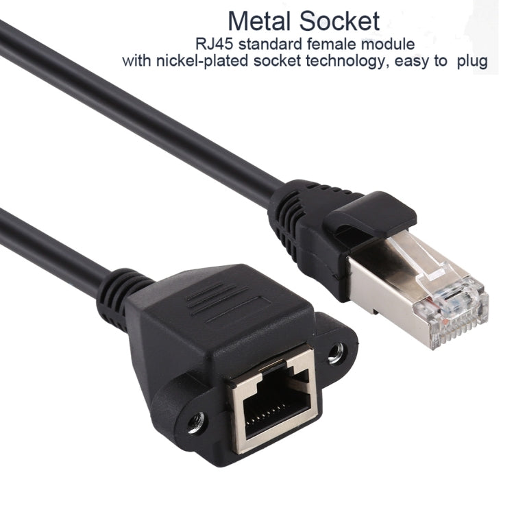 Cavo prolunga RJ45 femmina-maschio CAT6E 1 m