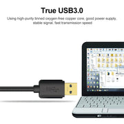 Cavo di trasmissione dati USB 3.0 Onten 61001, lunghezza cavo: 0,5 m, Cable Length: 0.5m
