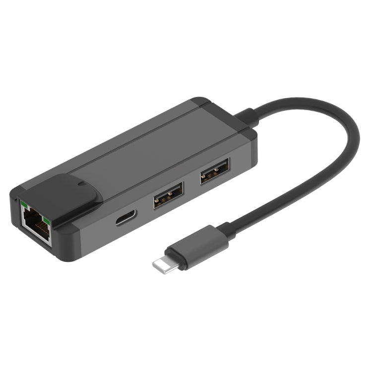 Onten 75002 Adattatore USB 2.0 da 8 PIN a RJ45 Hub