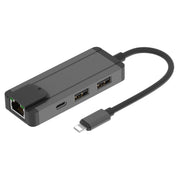 Onten 75002 Adattatore USB 2.0 da 8 PIN a RJ45 Hub