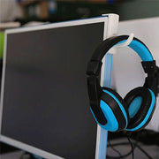 Gancio universale per supporto per cuffie, monitor per PC, scrivania, supporto per cuffie