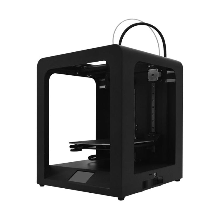 3.5 inch Touch Screen Auto Leveling Pause Resume Printing Desktop 3D Printer with Crystal Platform, 3.5 inch (Black)