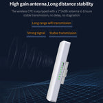 COMFAST CF-E312A Bridge di rete wireless ABS per esterni Qualcomm AR9344 da 5,8 GHz 300 Mbps/s con adattatore POE