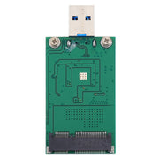 Unità disco rigido scheda convertitore adattatore SSD mSATA a USB 3.0