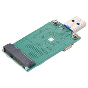 Unità disco rigido scheda convertitore adattatore SSD mSATA a USB 3.0