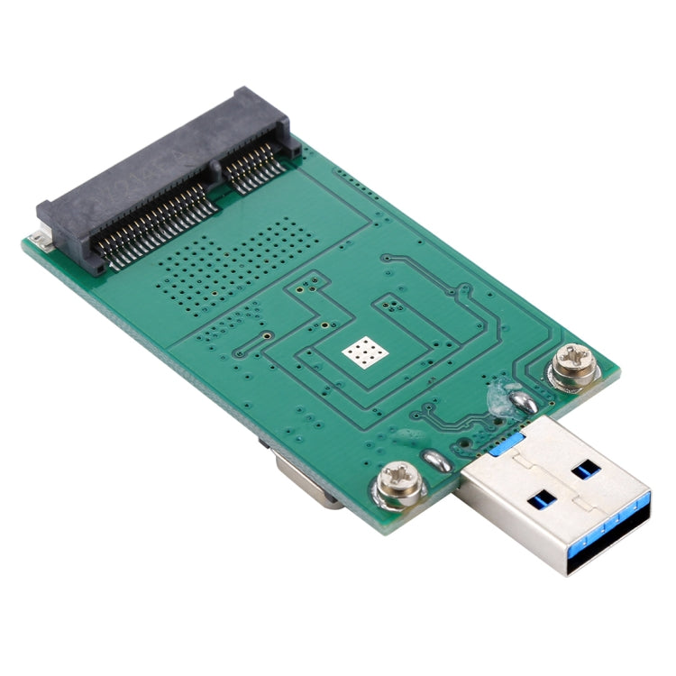 Unità disco rigido scheda convertitore adattatore SSD mSATA a USB 3.0