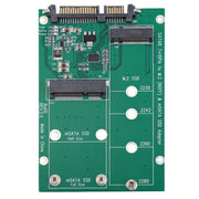 Convertitore adattatore M.2 NGFF e mSATA SSD a SATA III 7+15 pin, SSD to SATA III