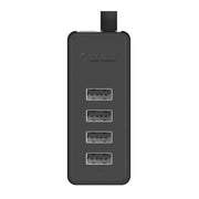 ORICO W5P-U2-100 HUB desktop USB 2.0 con cavo micro USB da 100 cm Alimentatore, W5P-U2-100 Black, W5P-U2-100 White