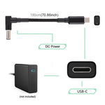 Cavo ricarica USB-C 100W 1,7 m gomito nylon