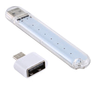 Luce notturna portatile LED USB 8LED 5V 200LM