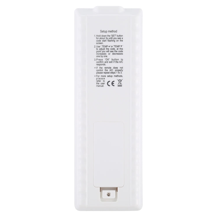 Chunghop K-2988E Universal Air Conditioner Remote Control with Flashlight
