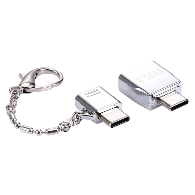 Adattatore Micro USB femmina a USB-C maschio in metallo