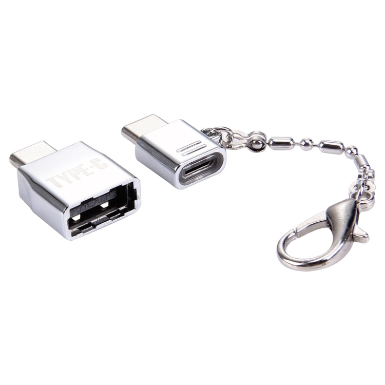 Adattatore Micro USB femmina a USB-C maschio in metallo