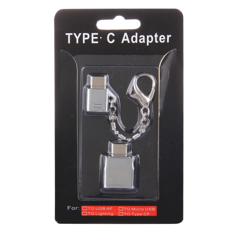 Adattatore Micro USB femmina a USB-C maschio in metallo
