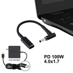 Cavo adattatore USB-C PD 100W con connettore a gomito 8 cm