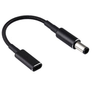 Cavo intrecciato in nylon adattatore PD 100 W 18,5-20 V 7,4 x 0,6 mm a USB-C/Type-C per HP, 7.4 x 0.6mm