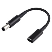 Cavo intrecciato in nylon adattatore PD 100 W 18,5-20 V 7,4 x 0,6 mm a USB-C/Type-C per HP, 7.4 x 0.6mm