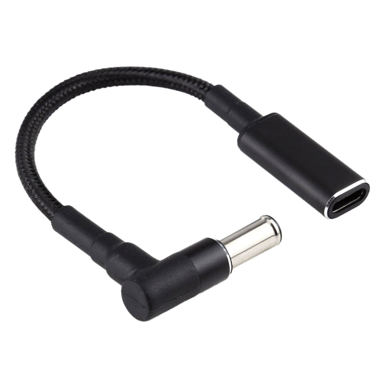 Cavo adattatore USB-C femmina a 6,0x1,4 mm maschio nylon