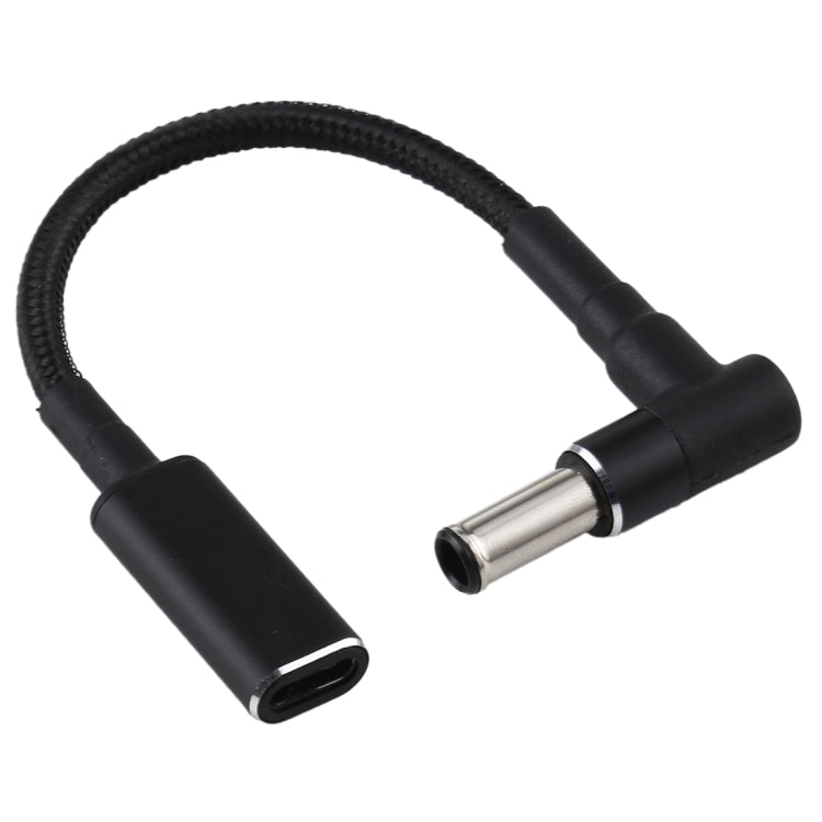 Cavo adattatore USB-C femmina a 6,0x1,4 mm maschio nylon