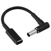 Cavo intrecciato in nylon con adattatore da gomito a USB-C/Type-C da 6,0 x 1,4 mm