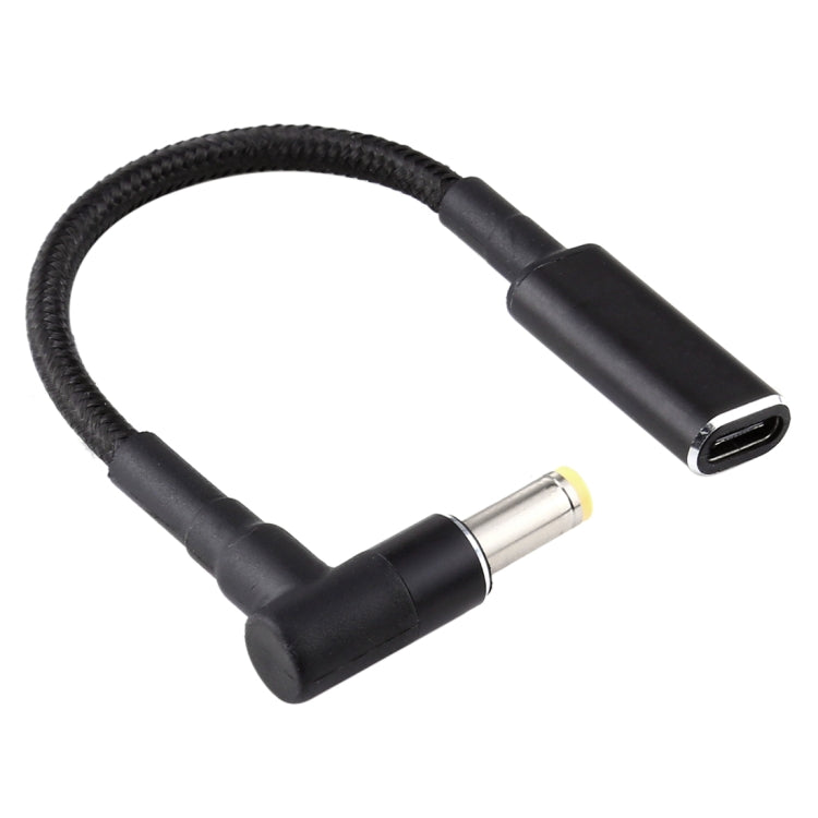 Cavo adattatore USB-C femmina a 5,5x2,5 mm maschio 8 cm