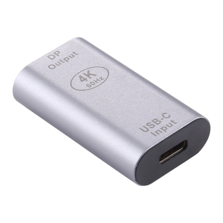 Adattatore in lega di alluminio da tipo C / USB-C femmina a femmina DP grande, Type-C Female to Big DP Female