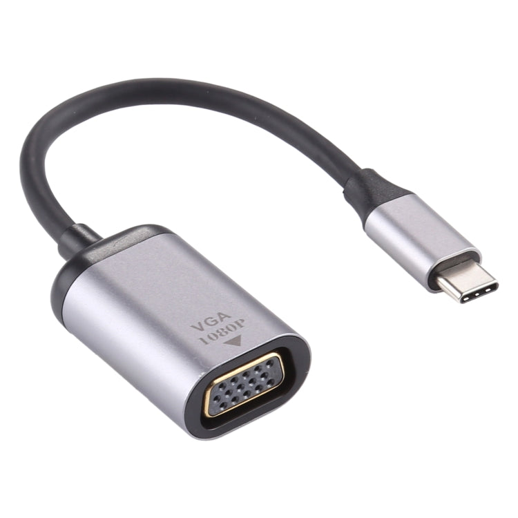 Cavo adattatore di collegamento VGA femmina a tipo C/USB-C maschio 1080P, VGA Female to Type-C Male