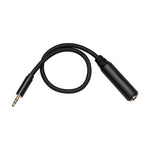 Cavo adattatore audio da 6,35 mm femmina a 3,5 mm maschio 3662B, lunghezza: 30 cm, 30cm
