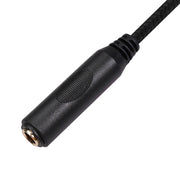 Cavo adattatore audio da 6,35 mm femmina a 3,5 mm maschio 3662B, lunghezza: 1,5 m, 1.5m
