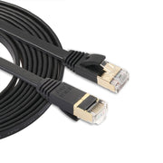 Cavo patch ultra piatto CAT7 10 Gigabit Ethernet da 3 m per rete LAN modem router - Costruito con connettori RJ45 schermati, Length: 3m