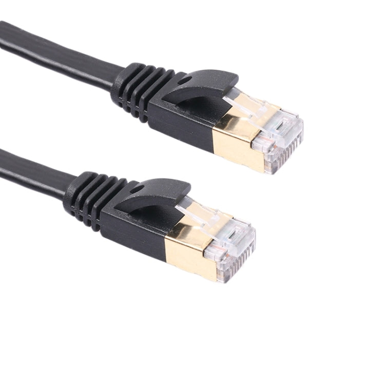 Cavo patch ultra piatto CAT7 10 Gigabit Ethernet da 3 m per rete LAN modem router - Costruito con connettori RJ45 schermati, Length: 3m