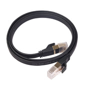 Cavo LAN di rete piatto CAT8 con doppia schermatura CAT8-2, lunghezza: 1 m, 1m