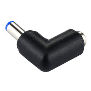 Adattatore di alimentazione connettore DC 4506 maschio a DC 7406 femmina per notebook HP, gomito ad angolo retto da 90 gradi, DC 5521 Male to Female