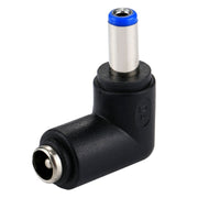 Adattatore di alimentazione connettore DC 4506 maschio a DC 7406 femmina per notebook HP, gomito ad angolo retto da 90 gradi, DC 5521 Male to Female