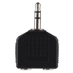 Adattatore splitter da maschio da 3,5 mm a femmina doppia da 3,5 mm