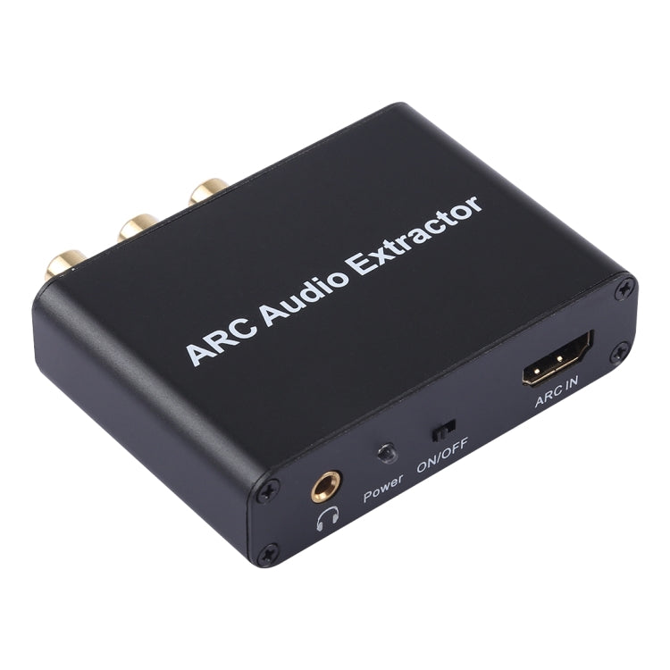 Estrattore audio ARC da 192 KHz HDMI ARC a SPDIF + coassiale + convertitore L/R Adattatore canale di ritorno audio, 192KHz ARC