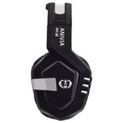 SADES AH-38 Cuffie da gioco e-sport controllate via cavo da 3,5 mm con microfono retrattile, lunghezza cavo: 2 m, AH-38