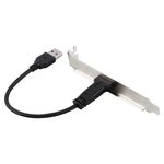 Cavo prolunga USB-C femmina a USB 3.0 maschio 20 cm