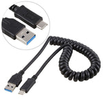 Cavo prolunga retrattile USB 3.0 a USB-C 1,5 m