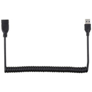 Cavo di prolunga retrattile a molla USB 3.0 ad alta velocità da maschio a femmina da 1,5 m, USB 3.0 Male to Female