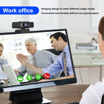 Webcam per PC HXSJ S5 1080P regolabile HD con microfono