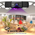 Webcam per PC HXSJ S5 1080P regolabile HD con microfono