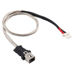 Connettore jack di alimentazione CC con cavo flessibile per Lenovo YOGA 710-14IKB 80V4 710-15IKB 80V5 710-14ISK 710-14 5C10L47350 DC30100W800, For Lenovo YOGA 710-14IKB