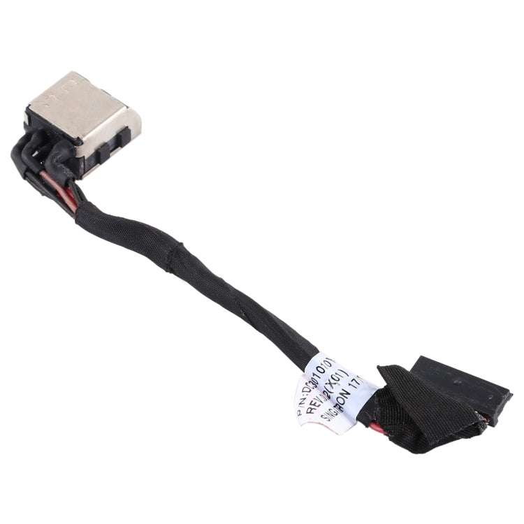 DC Power Jack Connector with Flex Cable for DELL Inspiron 15 G7 7577 7587 7588 P72F i7577 i7588 XJ39G DC301010Y00 DC301011F00, For DELL Inspiron 15 G7