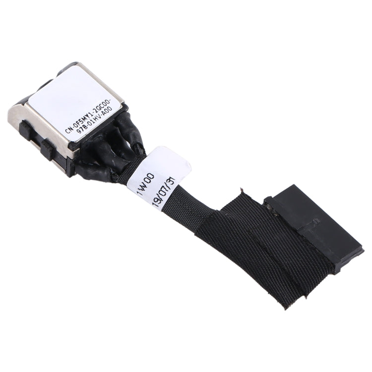 DC Power Jack Connector with Flex Cable for DELL G3 3579 3779 F5MY1 0F5MY1 cn-0F5MY1, For DELL G3 3579