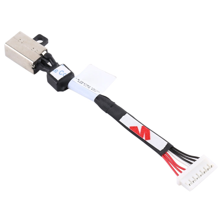 DC Power Jack Connector with Flex Cable for DELL XPS 15 9550 9560, For DELL XPS 15