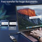 Adattatore USB-C maschio a RJ45 Gigabit femmina