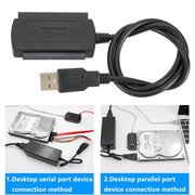 Cavo adattatore per disco rigido da USB 2.0 a IDE/SATA, lunghezza cavo: 50 cm