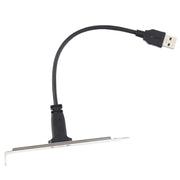 Cavo di espansione per computer da USB-C/Tipo-C femmina a USB 3.0 maschio con deflettore