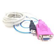 Cavo per computer con porta seriale femmina da USB a RS232, lunghezza cavo: 1,5 m
